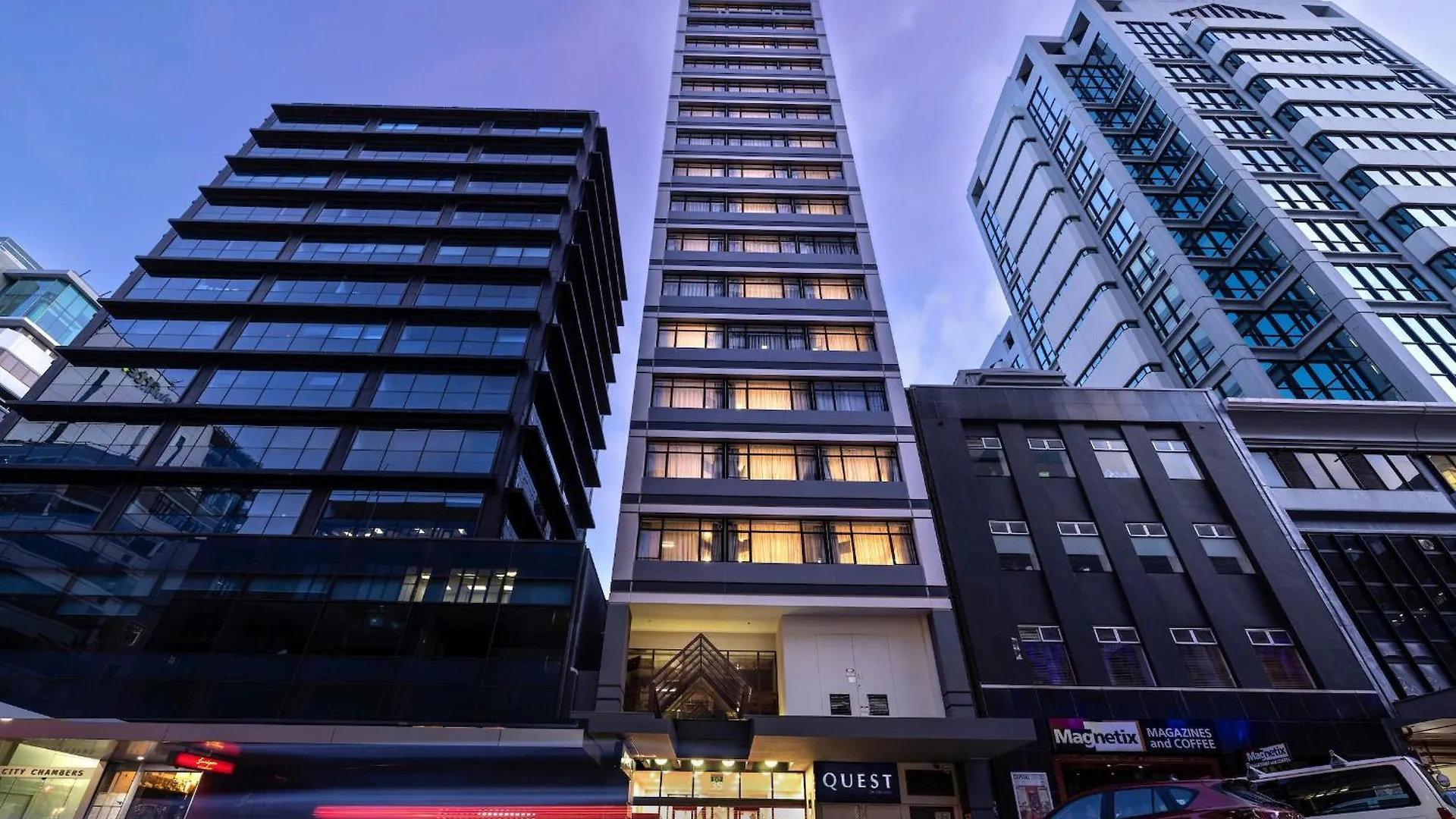 Quest On Johnston Serviced Apartments location